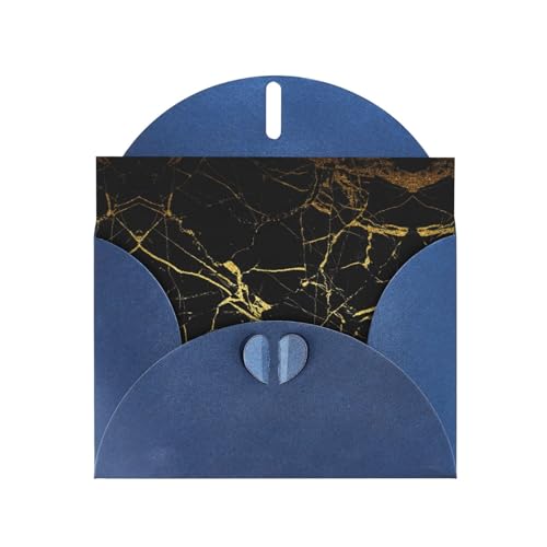 Blaue elegante Goldschwarze Tapetendruck-Grußkarte mit Umschlägen - perfekt für Geburtstag, Hochzeit, Valentinstag und mehr Blaue elegante Goldschwarze Tapetendruck-Grußkarte mit Umschlägen - perfekt für Geburtstag, Hochzeit, Valentinstag und mehr von SamLng