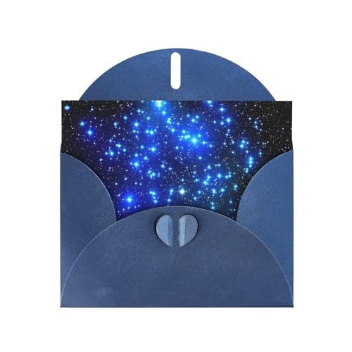 Blaue elegante Grußkarte mit Galaxie Sternen Druck mit Umschlägen - Perfekt für Geburtstag, Hochzeit, Valentinstag und mehr Blaue elegante Grußkarte mit Galaxie Sternen Druck mit Umschlägen - Perfekt für Geburtstag, Hochzeit, Valentinstag und mehr von SamLng