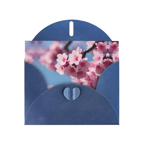 Blaue elegante Grußkarte mit Kirschblüten Druck mit Umschlägen - perfekt für Geburtstag, Hochzeit, Valentinstag und mehr Blaue elegante Grußkarte mit Kirschblüten Druck mit Umschlägen - perfekt für Geburtstag, Hochzeit, Valentinstag und mehr von SamLng