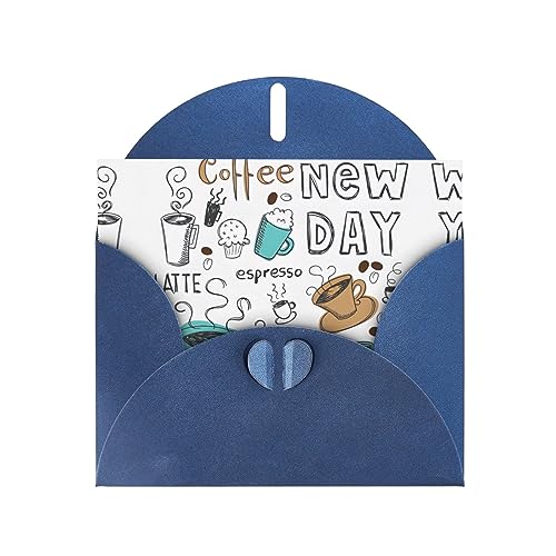 Blaue elegante Grußkarte mit köstlichem Kaffee-Druck, mit Umschlägen, perfekt für Geburtstag, Hochzeit, Valentinstag und mehr Blaue elegante Grußkarte mit köstlichem Kaffee-Druck, mit Umschlägen, perfekt für Geburtstag, Hochzeit, Valentinstag und mehr von SamLng