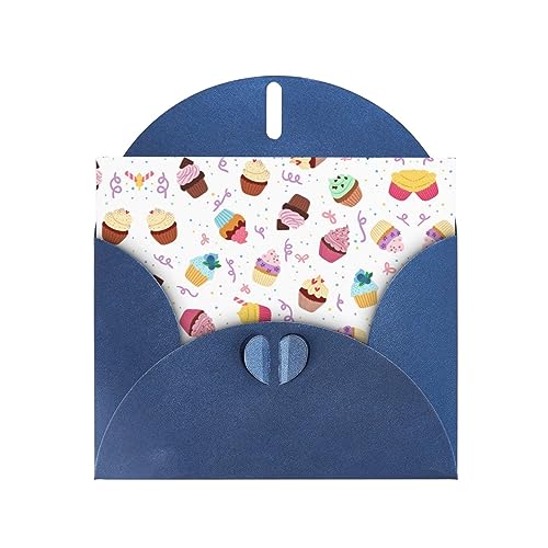 Blaue elegante Grußkarte mit köstlichen Cupcakes Druck mit Umschlägen - perfekt für Geburtstag, Hochzeit, Valentinstag und mehr Blaue elegante Grußkarte mit köstlichen Cupcakes Druck mit Umschlägen - perfekt für Geburtstag, Hochzeit, Valentinstag und mehr von SamLng