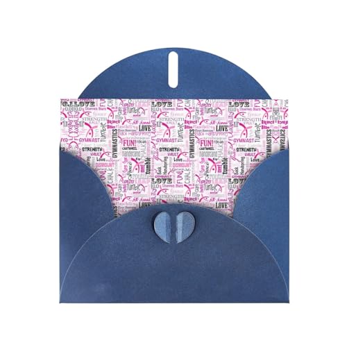 Blaue elegante Gymnastik Rosa Druck Grußkarte mit Umschlägen - Perfekt für Geburtstag, Hochzeit, Valentinstag und mehr Blaue elegante Gymnastik Rosa Druck Grußkarte mit Umschlägen - Perfekt für Geburtstag, Hochzeit, Valentinstag und mehr von SamLng