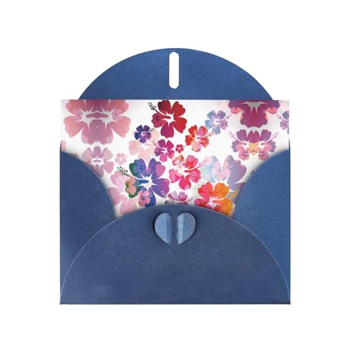 Blaue elegante Hawaii-Blumendruck-Grußkarte mit Umschlägen, perfekt für Geburtstag, Hochzeit, Valentinstag und mehr Blaue elegante Hawaii-Blumendruck-Grußkarte mit Umschlägen, perfekt für Geburtstag, Hochzeit, Valentinstag und mehr von SamLng