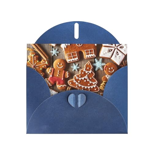 Blaue elegante Lebkuchen-Keks-Druck-Grußkarte mit Umschlägen - perfekt für Geburtstag, Hochzeit, Valentinstag und mehr Blaue elegante Lebkuchen-Keks-Druck-Grußkarte mit Umschlägen - perfekt für Geburtstag, Hochzeit, Valentinstag und mehr von SamLng