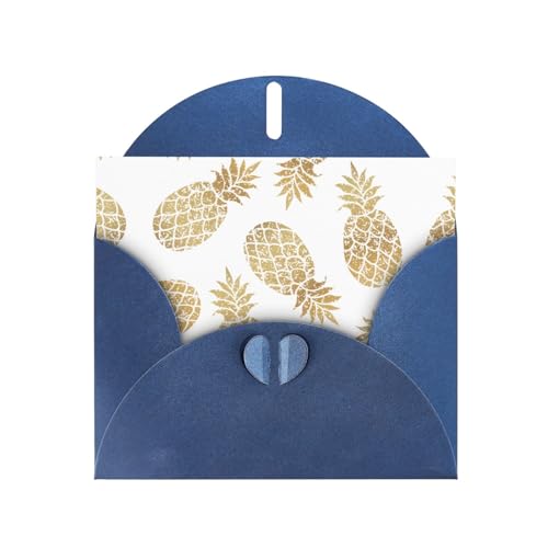 Blaue elegante goldene Ananas-Hintergrunddruck-Grußkarte mit Umschlägen, perfekt für Geburtstag, Hochzeit, Valentinstag und mehr Blaue elegante goldene Ananas-Hintergrunddruck-Grußkarte mit Umschlägen, perfekt für Geburtstag, Hochzeit, Valentinstag und mehr von SamLng