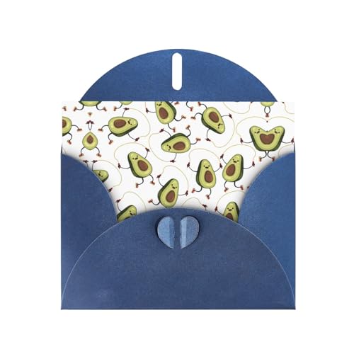 Blaue elegante lustige Cartoon-Avocados Druck Grußkarte mit Umschlägen - Perfekt für Geburtstag, Hochzeit, Valentinstag und mehr Blaue elegante lustige Cartoon-Avocados Druck Grußkarte mit Umschlägen - Perfekt für Geburtstag, Hochzeit, Valentinstag und mehr von SamLng