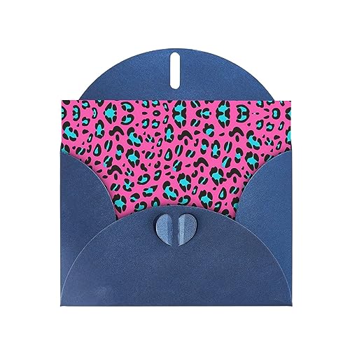 Blaue elegante süße Grußkarte mit Leopardenmuster und Umschlägen - perfekt für Geburtstag, Hochzeit, Valentinstag und mehr Blaue elegante süße Grußkarte mit Leopardenmuster und Umschlägen - perfekt für Geburtstag, Hochzeit, Valentinstag und mehr von SamLng