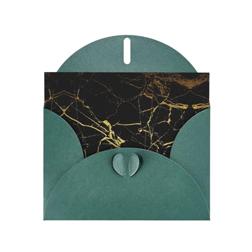 Dunkelgrüne, elegante Goldschwarze Tapetendruck-Grußkarte mit Umschlägen, perfekt für Geburtstag, Hochzeit, Valentinstag und mehr Dunkelgrüne, elegante Goldschwarze Tapetendruck-Grußkarte mit Umschlägen, perfekt für Geburtstag, Hochzeit, Valentinstag und mehr von SamLng