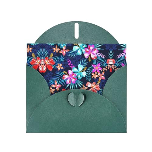 Dunkelgrüne, elegante Grußkarte mit Blumenmuster, blau, mit Umschlägen, perfekt für Geburtstag, Hochzeit, Valentinstag und mehr Dunkelgrüne, elegante Grußkarte mit Blumenmuster, blau, mit Umschlägen, perfekt für Geburtstag, Hochzeit, Valentinstag und mehr von SamLng