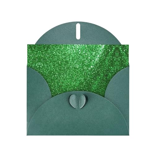 Dunkelgrüne, elegante grüne Pailletten-Grußkarte mit Glitzer-Druck, mit Umschlägen, perfekt für Geburtstag, Hochzeit, Valentinstag und mehr Dunkelgrüne, elegante grüne Pailletten-Grußkarte mit Glitzer-Druck, mit Umschlägen, perfekt für Geburtstag, Hochzeit, Valentinstag und mehr von SamLng