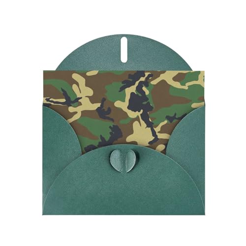 Dunkelgrüne elegante grüne Militär-Grußkarte mit Umschlägen, perfekt für Geburtstag, Hochzeit, Valentinstag und mehr Dunkelgrüne elegante grüne Militär-Grußkarte mit Umschlägen, perfekt für Geburtstag, Hochzeit, Valentinstag und mehr von SamLng