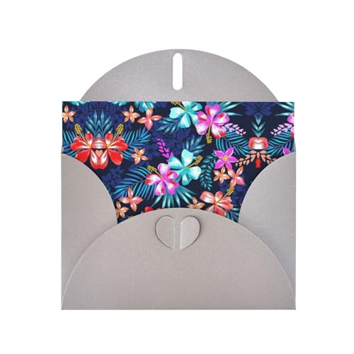 Graue, elegante Grußkarte mit Blumenmuster, Blau mit Umschlägen, perfekt für Geburtstag, Hochzeit, Valentinstag und mehr Graue, elegante Grußkarte mit Blumenmuster, Blau mit Umschlägen, perfekt für Geburtstag, Hochzeit, Valentinstag und mehr von SamLng