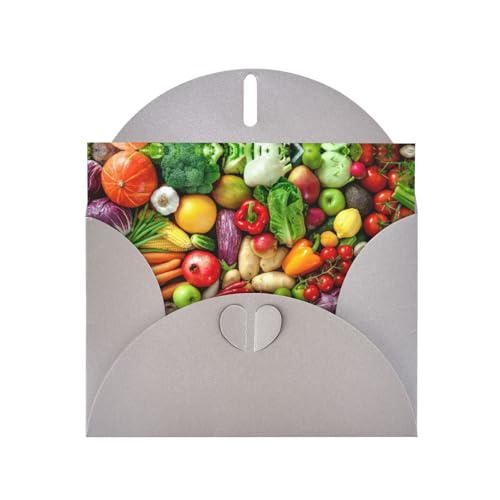 Graue, elegante Grußkarte mit frischem Obst und Gemüse, mit Umschlägen, perfekt für Geburtstag, Hochzeit, Valentinstag und mehr Graue, elegante Grußkarte mit frischem Obst und Gemüse, mit Umschlägen, perfekt für Geburtstag, Hochzeit, Valentinstag und mehr von SamLng