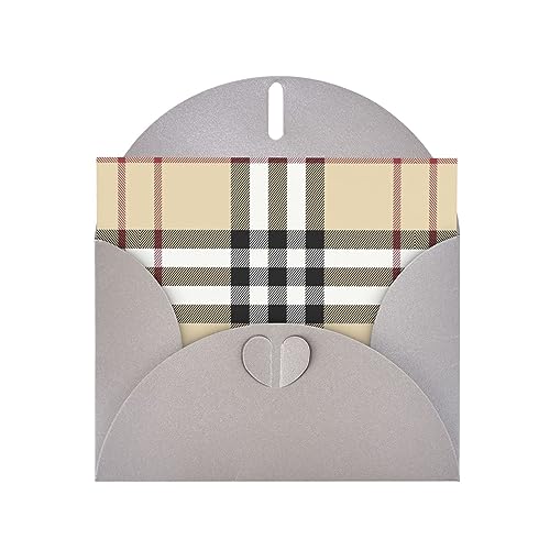 Graue, elegante Grußkarte mit grauem Karomuster, mit Umschlägen, perfekt für Geburtstag, Hochzeit, Valentinstag und mehr Graue, elegante Grußkarte mit grauem Karomuster, mit Umschlägen, perfekt für Geburtstag, Hochzeit, Valentinstag und mehr von SamLng