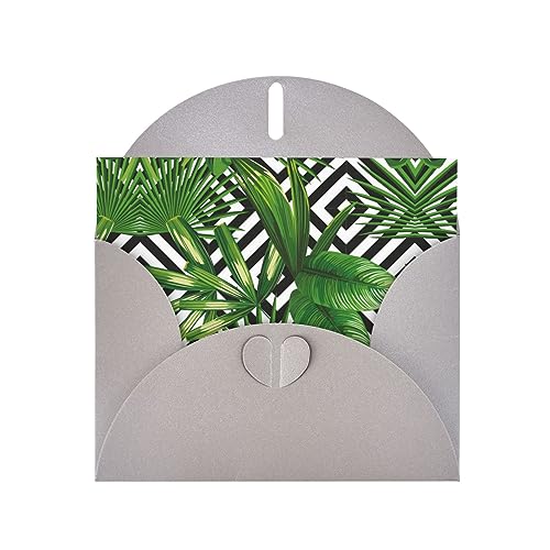 Graue, elegante grüne Palmenblätter, tropischer Pflanzendruck, Grußkarte mit Umschlägen, perfekt für Geburtstag, Hochzeit, Valentinstag und mehr Graue, elegante grüne Palmenblätter, tropischer Pflanzendruck, Grußkarte mit Umschlägen, perfekt für Geburtstag, Hochzeit, Valentinstag und mehr von SamLng