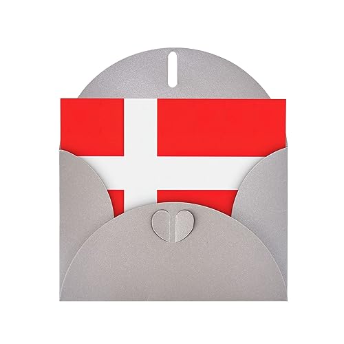 Graue elegante Dänemark-Grußkarte mit dänischen Flaggen, mit Umschlägen, perfekt für Geburtstag, Hochzeit, Valentinstag und mehr Graue elegante Dänemark-Grußkarte mit dänischen Flaggen, mit Umschlägen, perfekt für Geburtstag, Hochzeit, Valentinstag und mehr von SamLng