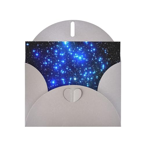 Graue elegante Grußkarte mit Galaxie-Stern-Druck, mit Umschlägen, perfekt für Geburtstag, Hochzeit, Valentinstag und mehr Graue elegante Grußkarte mit Galaxie-Stern-Druck, mit Umschlägen, perfekt für Geburtstag, Hochzeit, Valentinstag und mehr von SamLng