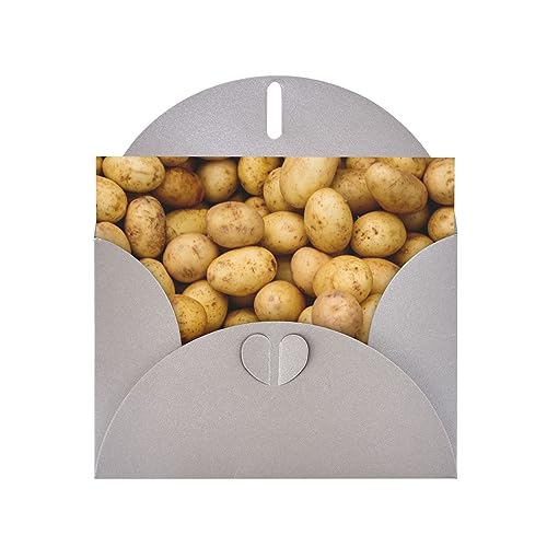 Graue elegante Grußkarte mit Gartenkartoffeln, mit Umschlägen, perfekt für Geburtstag, Hochzeit, Valentinstag und mehr Graue elegante Grußkarte mit Gartenkartoffeln, mit Umschlägen, perfekt für Geburtstag, Hochzeit, Valentinstag und mehr von SamLng