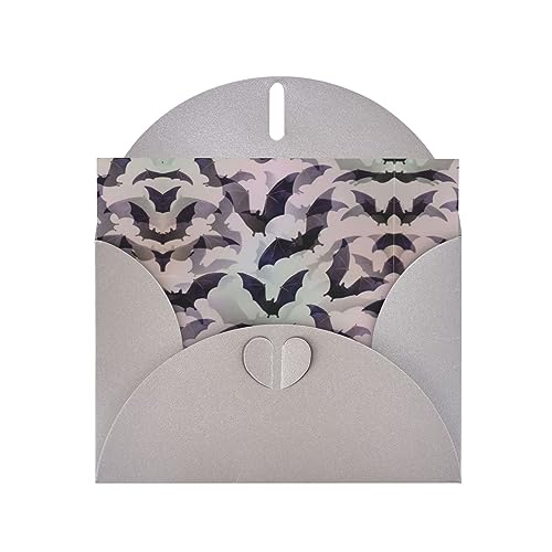 Graue elegante Halloween-Fledermaus-Grußkarte mit Umschlägen, perfekt für Geburtstag, Hochzeit, Valentinstag und mehr Graue elegante Halloween-Fledermaus-Grußkarte mit Umschlägen, perfekt für Geburtstag, Hochzeit, Valentinstag und mehr von SamLng