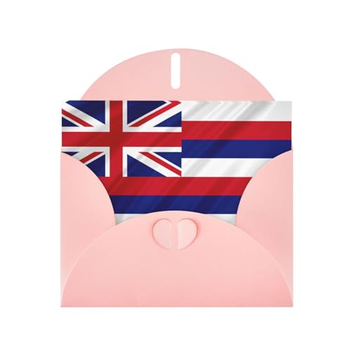 Rosa Elegante Flagge von Hawaii Amerikanische Druck Grußkarte mit Umschlägen - Perfekt für Geburtstag, Hochzeit, Valentinstag und mehr Rosa Elegante Flagge von Hawaii Amerikanische Druck Grußkarte mit Umschlägen - Perfekt für Geburtstag, Hochzeit, Valentinstag und mehr von SamLng