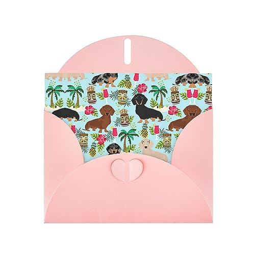 Rosa Elegante Hund Ananas Druck Grußkarte mit Umschlägen - Perfekt für Geburtstag, Hochzeit, Valentinstag und mehr Rosa Elegante Hund Ananas Druck Grußkarte mit Umschlägen - Perfekt für Geburtstag, Hochzeit, Valentinstag und mehr von SamLng