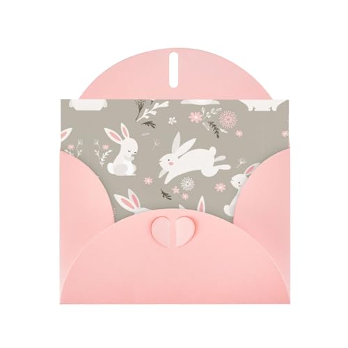 Rosa Elegante Osterhase Blumendruck Grußkarte mit Umschlägen - Perfekt für Geburtstag, Hochzeit, Valentinstag und mehr Rosa Elegante Osterhase Blumendruck Grußkarte mit Umschlägen - Perfekt für Geburtstag, Hochzeit, Valentinstag und mehr von SamLng