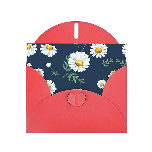 Rote elegante Grußkarte mit Gänseblümchen-Druck mit Umschlägen, perfekt für Geburtstag, Hochzeit, Valentinstag und mehr Rote elegante Grußkarte mit Gänseblümchen-Druck mit Umschlägen, perfekt für Geburtstag, Hochzeit, Valentinstag und mehr von SamLng
