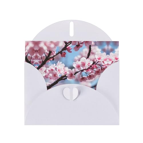 Weiße elegante verlockende Kirschblüten Druck Grußkarte mit Umschlägen - perfekt für Geburtstag, Hochzeit, Valentinstag und mehr Weiße elegante verlockende Kirschblüten Druck Grußkarte mit Umschlägen - perfekt für Geburtstag, Hochzeit, Valentinstag und mehr von SamLng