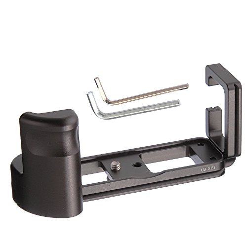 Quick Release L Bracket Platte Handgriff Grip für Fuji Fujifilm x-e3 XE3 Kamera, Benro Arca Swiss Stativ Kopf Quick Release L Bracket Platte Handgriff Grip für Fuji Fujifilm x-e3 XE3 Kamera, Benro Arca Swiss Stativ Kopf von Samcorn