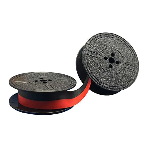 SameeHome 1 Packung Schreibmaschinen Farbband Doppel Spule Schreibmaschinen Farbband Rot und Schwarz Doppelspule Ersatzpackung für die Meisten Schreibmaschinen von SameeHome