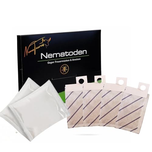 SF- Nematoden zur Bekämpfung von Trauermücken, Thrips und anderen Schädlingen effektiver biologischer Pflanzenschutz mit Fadenwürmern (SF Nematode + Raubmilbe (Amblyseius cucumeris), 6, Mio) von Samenshop 24