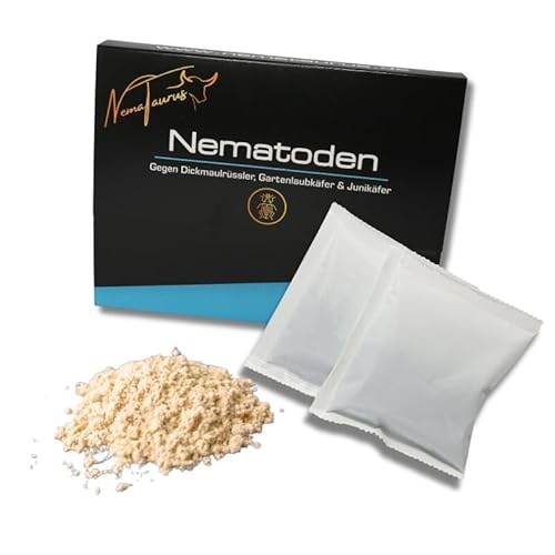 Samenshop 24 HB Nematoden 50 Mio für 100 m² Biologische Schädlingsbekämpfung gegen Dickmaulrüssler, Gartenlaubkäfer & Junikäfer Samenshop 24 HB Nematoden 50 Mio für 100 m² Biologische Schädlingsbekämpfung gegen Dickmaulrüssler, Gartenlaubkäfer & Junikäfer von Samenshop 24