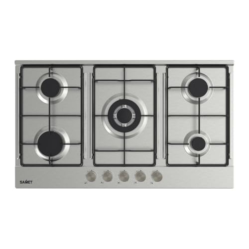 Edelstahl-Gaskochfeld mit 5 Brennern 90 cm - Apollo 2.0 Edelstahl-Gaskochfeld mit 5 Brennern 90 cm - Apollo 2.0 von Samet