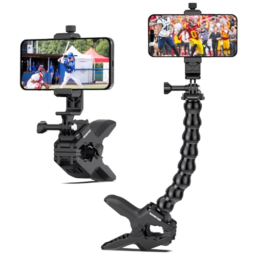 Sametop Handy Halter Schwanenhals Handy Halterung Klemme Flex Arm Ständer für Tisch Stange Kompatibel mit iPhone 16 15 14 Pro Max Plus 13 12 11 SE XS XR X 8 7 6 Samsung GoPro und Alle 4-7" Geräte Sametop Handy Halter Schwanenhals Handy Halterung Klemme Flex Arm Ständer für Tisch Stange Kompatibel mit iPhone 16 15 14 Pro Max Plus 13 12 11 SE XS XR X 8 7 6 Samsung GoPro und Alle 4-7" Geräte von Sametop