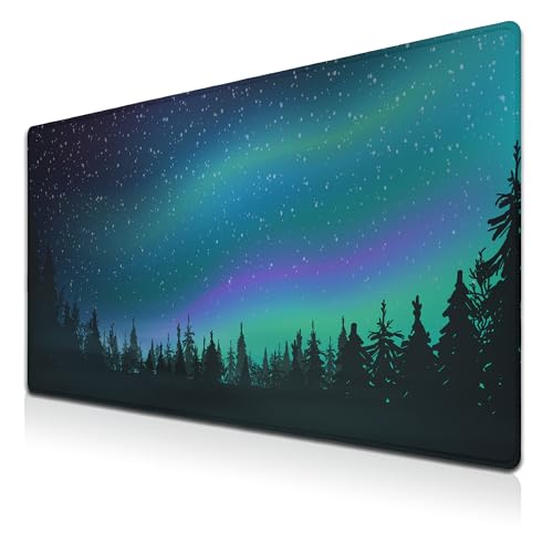 Samgula Gaming-Mauspad, Schreibtisch-Dekor für Mädchen, große Mauspads, Tastatur-Pads, moderne Schreibtischunterlage, rutschfeste Gummiunterseite, wasserdicht mit genähten Kanten, 35,4 x 40,9 cm, für Samgula Gaming-Mauspad, Schreibtisch-Dekor für Mädchen, große Mauspads, Tastatur-Pads, moderne Schreibtischunterlage, rutschfeste Gummiunterseite, wasserdicht mit genähten Kanten, 35,4 x 40,9 cm, für von Samgula