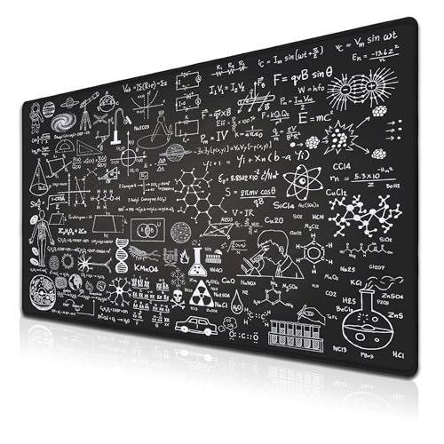 Samgula Großes Mauspad, schwarz, Gaming-Mauspad, übergroße Mauspads, lange Schreibtischunterlage, Desktop-Computer-Pad, wasserdicht, rutschfeste Gummiunterseite, 35,4 x 39,9 cm, für Arbeit, Spiel, Samgula Großes Mauspad, schwarz, Gaming-Mauspad, übergroße Mauspads, lange Schreibtischunterlage, Desktop-Computer-Pad, wasserdicht, rutschfeste Gummiunterseite, 35,4 x 39,9 cm, für Arbeit, Spiel, von Samgula