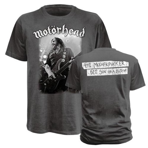 Lemmy,T-Shirt,Größe l,Grau von Sammel-Label (Sonstige) (Universal Music)