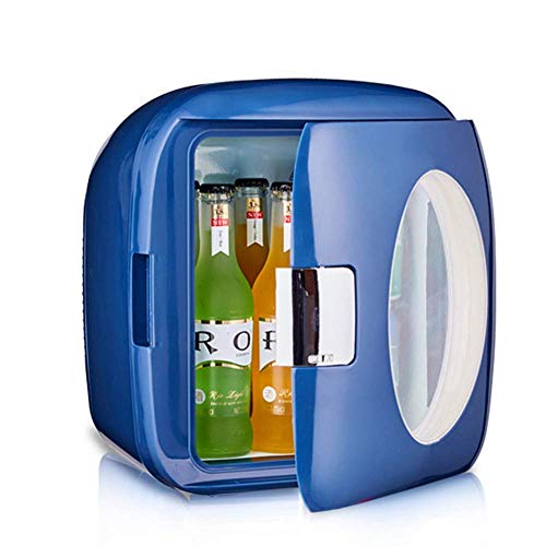 Niedlicher Hautpflege-Kühlschrank/tragbarer Mini-Kosmetikkühlschrank 9 l, kleiner Make-up-Kühlschrank mit Warm- und Kalteinstellung, für Make-up und Hautpflege, kann auch in der Schlafzimmer von Samnuerly