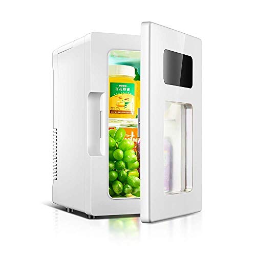 Samnuerly 10L Kapazität Tragbarer Mini-Kühlschrank Autokühlschrank Ultraleise Low Power Auto Home Dual Use Elektrische Kühlung Heizbox Kühlschrank für Reisen von Samnuerly