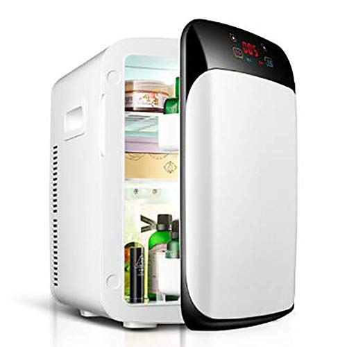 Samnuerly 15-Liter-Minikühlschrank mit Kühler und Wärmer – Dual-Core-Digitalanzeige Thermoelektrischer Kühler für Speisen und Getränke, ideal für Büros von Samnuerly