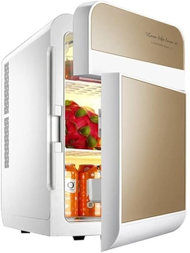 Samnuerly 20L 12V DC 220V AC Kühlung Autokühlschrank Minikühlschrank Kleiner Mikrokühlschrank für zu Hause Autokühlschrank mit doppeltem Verwendungszweck von Samnuerly
