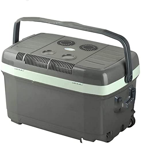 Samnuerly Autokühlschrank 45L großer Autokühlschrank tragbarer Outdoor-Dual-System-Kühlschrank ABS-Material 12V Auto 220V Haushaltsstrom 54-78 Gewicht 12kg Größe 67 * 41 * 40 cm von Samnuerly