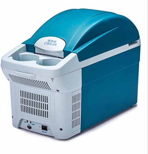 Samnuerly Cool Box Autokühlschrank 8,5 Liter Autokühlschrank/Tragbarer Minikühlschrank 12V Intelligente Kälte-Heizkühlbox Reisekühlschrank von Samnuerly