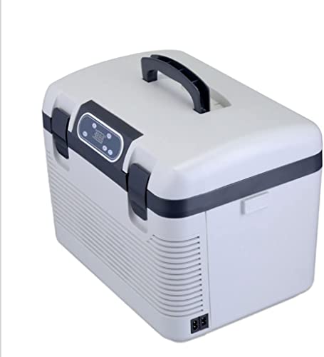 Samnuerly Kühlbox Autokühlschrank, 19L Autokühlschrank, tragbarer Minikühlschrank, AC- und DC-Hotspot-System, Thermostat. von Samnuerly