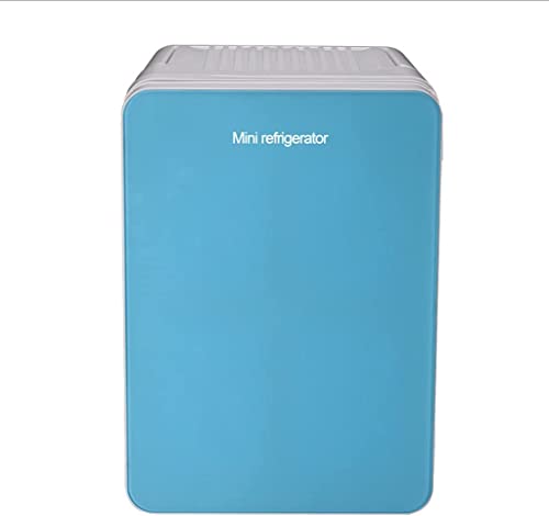 Samnuerly Kühlbox Autokühlschrank, 20 l Autokühlschrank, tragbarer Minikühlschrank, 12 V, 24 V AC und DC Hotspot-System, Thermostat, Medikamentenaufbewahrung, Kosmetikkühlschrank von Samnuerly