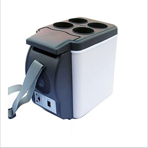 Samnuerly Kühlbox Autokühlschrank, 6L Autokühlschrank, tragbarer Minikühlschrank, AC- und DC-Hotspot-System, Thermostat, Arzneimittelaufbewahrung, Kosmetikkühlschrank Samnuerly Kühlbox Autokühlschrank, 6L Autokühlschrank, tragbarer Minikühlschrank, AC- und DC-Hotspot-System, Thermostat, Arzneimittelaufbewahrung, Kosmetikkühlschrank von Samnuerly