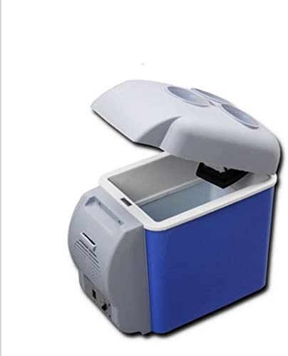 Samnuerly Kühlbox Autokühlschrank, 7,5 l Autokühlschrank, tragbarer Minikühlschrank, AC- und DC-Hotspot-System, Thermostat, Arzneimittelaufbewahrung, Kosmetikkühlschrank Samnuerly Kühlbox Autokühlschrank, 7,5 l Autokühlschrank, tragbarer Minikühlschrank, AC- und DC-Hotspot-System, Thermostat, Arzneimittelaufbewahrung, Kosmetikkühlschrank von Samnuerly
