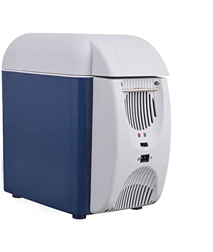 Samnuerly Kühlbox Autokühlschrank, 7,5 l Autokühlschrank, tragbarer Minikühlschrank, AC- und DC-Hotspot-System, Thermostat. von Samnuerly