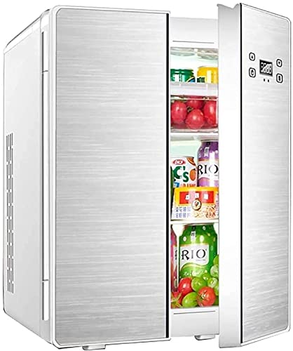 Samnuerly Kühlung Mini Auto Kühlschrank 25L Dual-Core Doppeltür Design Wohnheim Kühler Und Wärmer Auto Home Dual Use Mini Kühlschrank von Samnuerly