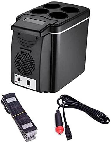 Samnuerly Tragbarer Auto-Kühlschrank mit Gefrierfach, Auto-Mini-Kühlschrank, 12 V, 6 l/8 l, leicht, isolierter Kühlbox-Container mit doppeltem Verwendungszweck, Innenausstattung, Zubehör Samnuerly Tragbarer Auto-Kühlschrank mit Gefrierfach, Auto-Mini-Kühlschrank, 12 V, 6 l/8 l, leicht, isolierter Kühlbox-Container mit doppeltem Verwendungszweck, Innenausstattung, Zubehör von Samnuerly